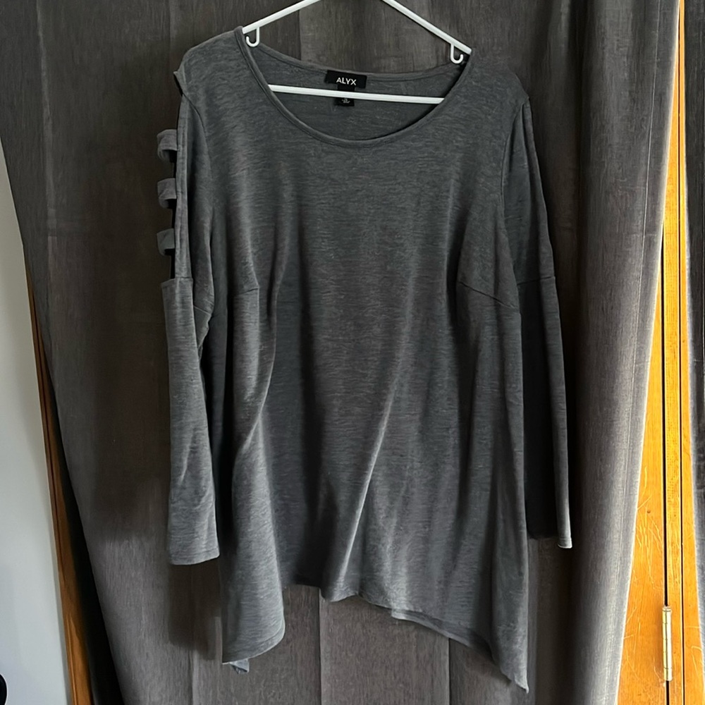 Grey Casual Top